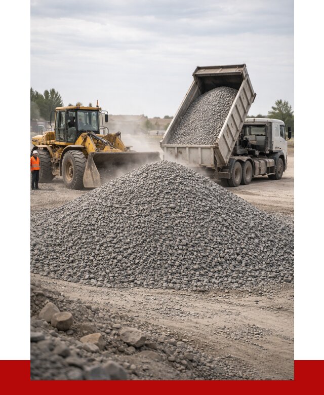 Купить щебень с доставкой в Шадринске от 2585 руб. | ПРОНЕРУДШдр