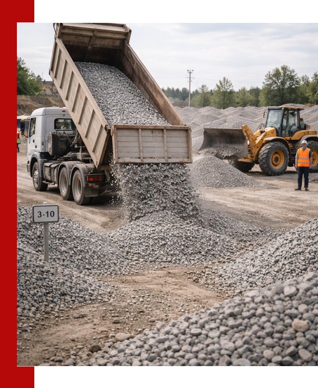 Гранитный щебень фракции 3–10: доставка и продажа в Шадринске