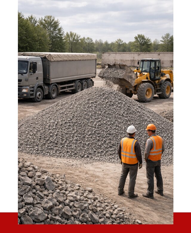Гранитный щебень фракция 5-20 в Шадринске от 4343 руб | ПРОНЕРУДШдр