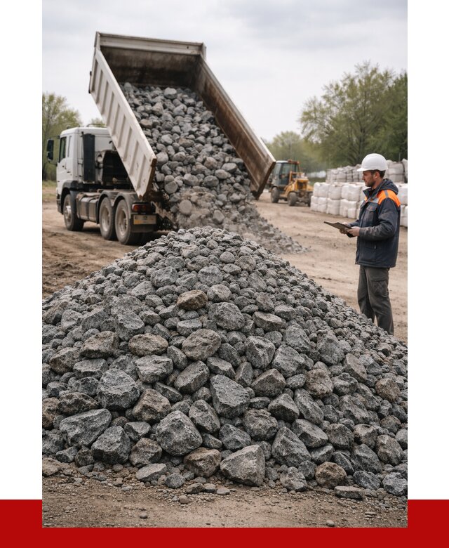 Гранитный щебень фракция 100-200 в Шадринске от 4343 р. ПРОНЕРУДШдр