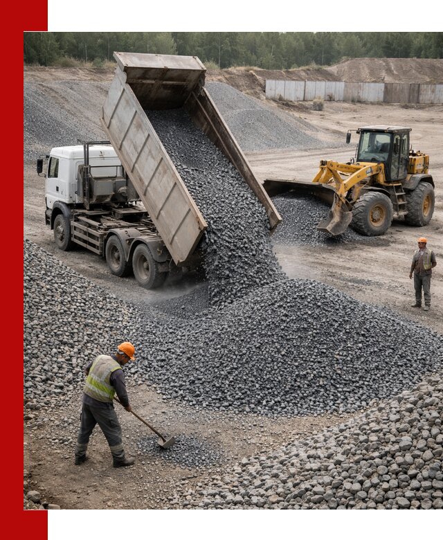 Щебень габбро-диабаз фр. 5-20 с доставкой в Шадринске
