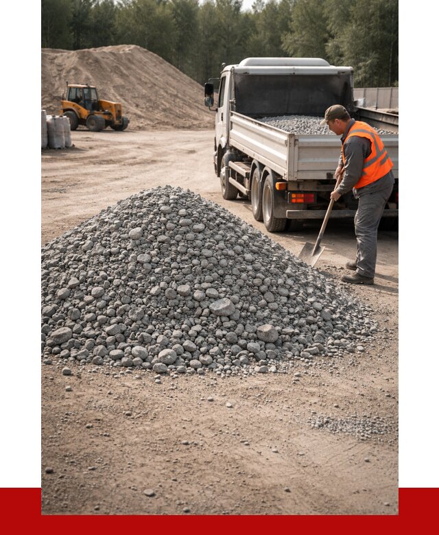 Гравийный щебень фракция 5-10 в Шадринске от 2275 р. | ПРОНЕРУДШдр