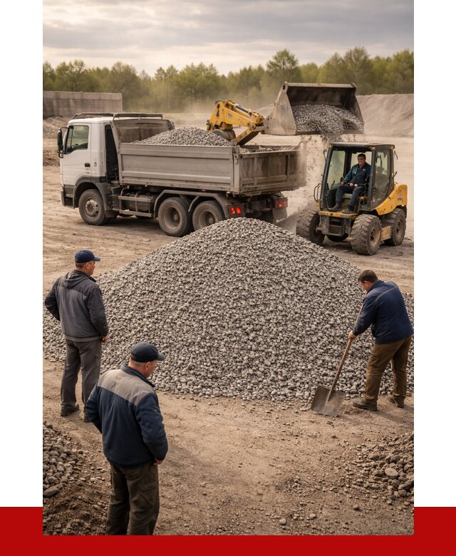 Гравийный щебень фракция 5-20 в Шадринске от 2482 р. ПРОНЕРУДШдр