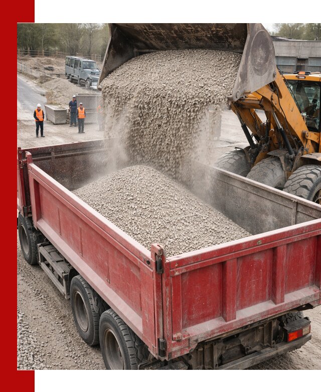 Купить известняковый щебень фракции 0-5 с доставкой в Шадринске