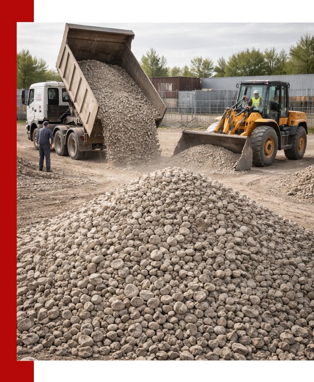 Доломитовый щебень фракции 20–41 с доставкой в Шадринске