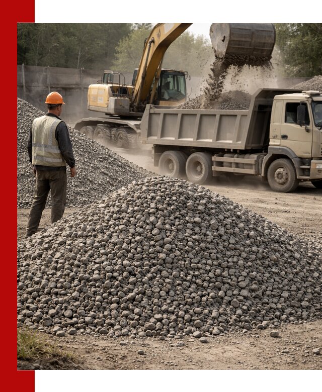 Шлаковый щебень фракция 5-20 с доставкой в Шадринске