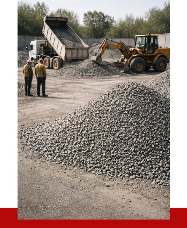 Вторичный щебень фр. 5-20 в Шадринске от 1655 р. - ПРОНЕРУДШдр