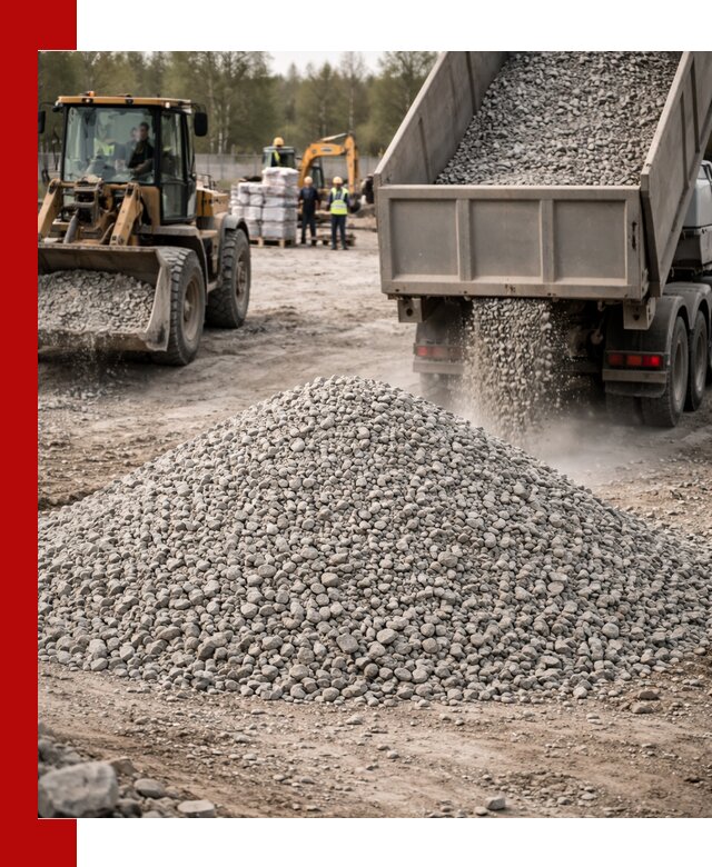 Вторичный щебень фракции 5-20 в Шадринске — доставка и продажа крупнотоннажно