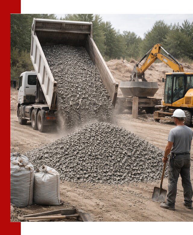 Доставка и продажа бетонного щебня в Шадринске