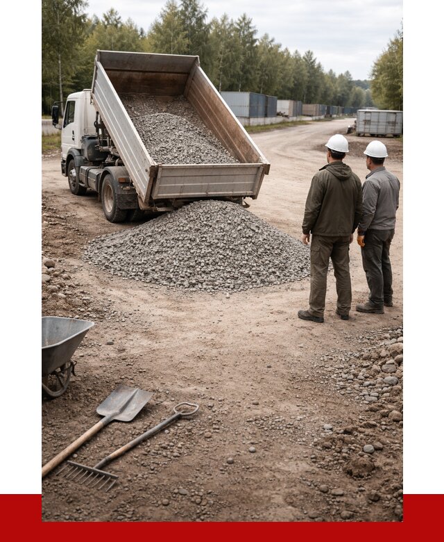 Бетонный щебень фракция 5-20 в Шадринске от 3309 р., ПРОНЕРУДШдр