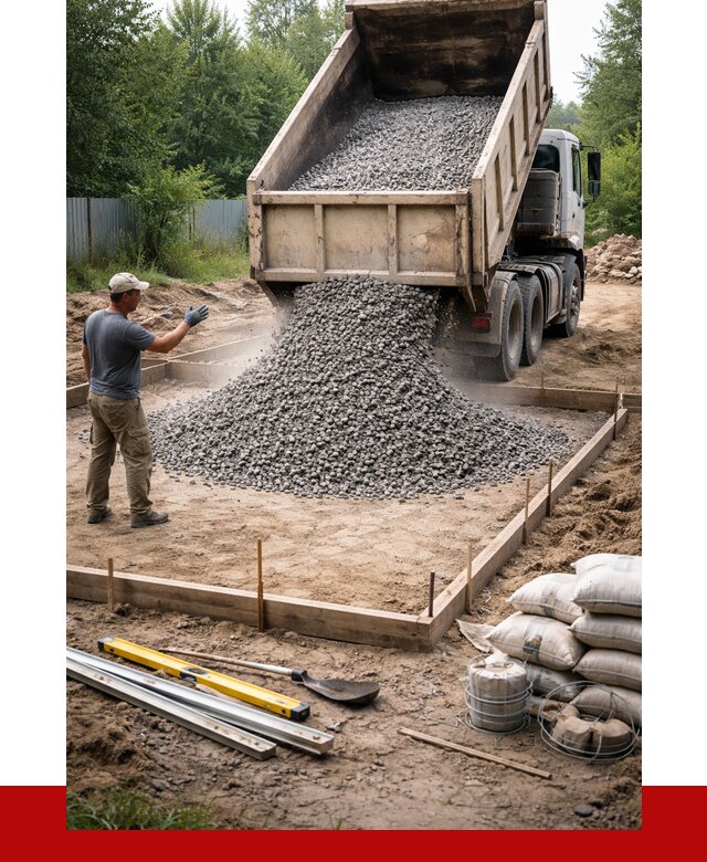 Купить щебень для фундамента в Шадринске от 4653 р. | ПРОНЕРУДШдр