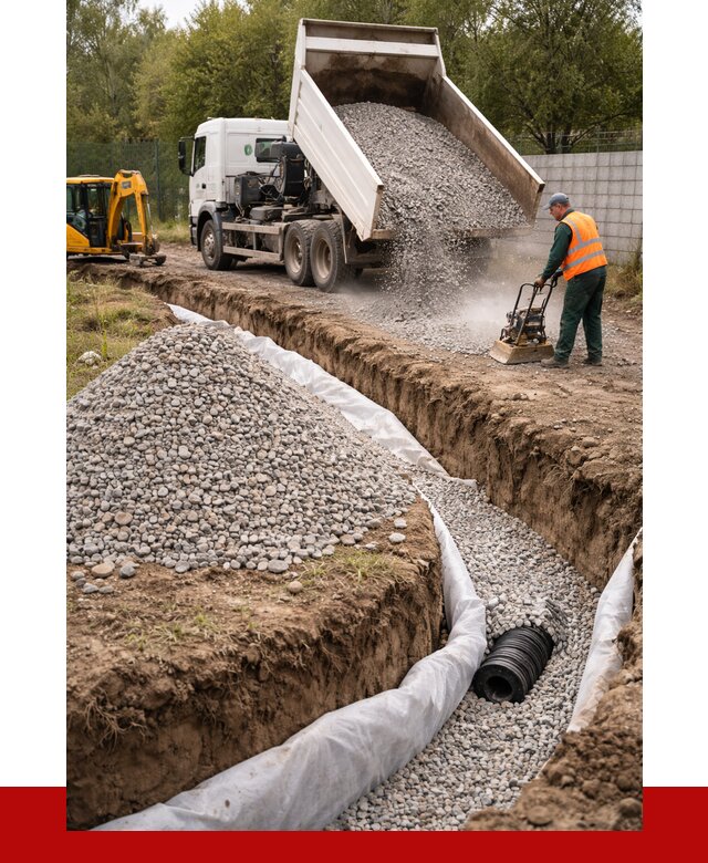 Щебень для дренажа в Шадринске от 1913 р., ПРОНЕРУДШдр доставка