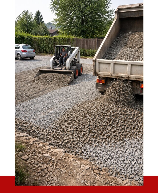 Щебень для парковки в Шадринске с доставкой от 1241 р.| ПРОНЕРУДШдр
