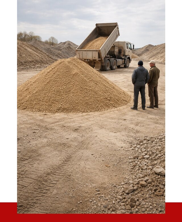 Карьерный песок крупнозернистый в Шадринске от 8790 р | ПРОНЕРУДШдр