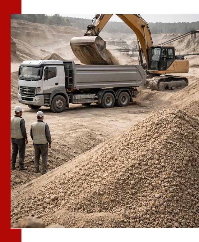 Карьерный крупнозернистый песок с доставкой в Шадринске