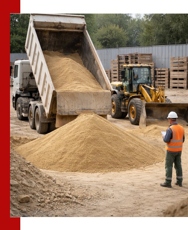 Доставка карьерного мелкозернистого песка в Шадринске