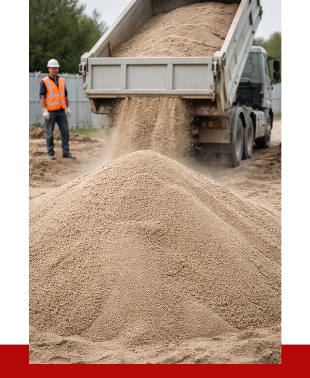 Купить сеяный песок с доставкой в Шадринске от 2275 р ПРОНЕРУДШдр