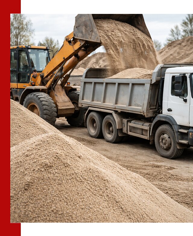 Доставка сеяного песка в Шадринске оптом и в розницу
