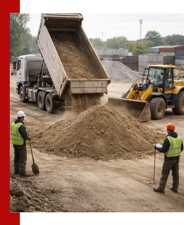 Доставка и продажа пескогрунта оптом и в розницу в Шадринске