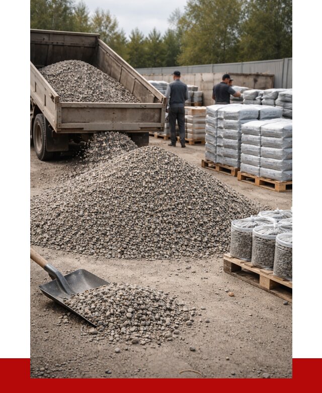 Гравий фракция 5-20 в Шадринске купить от 2378 р. ПРОНЕРУДШдр