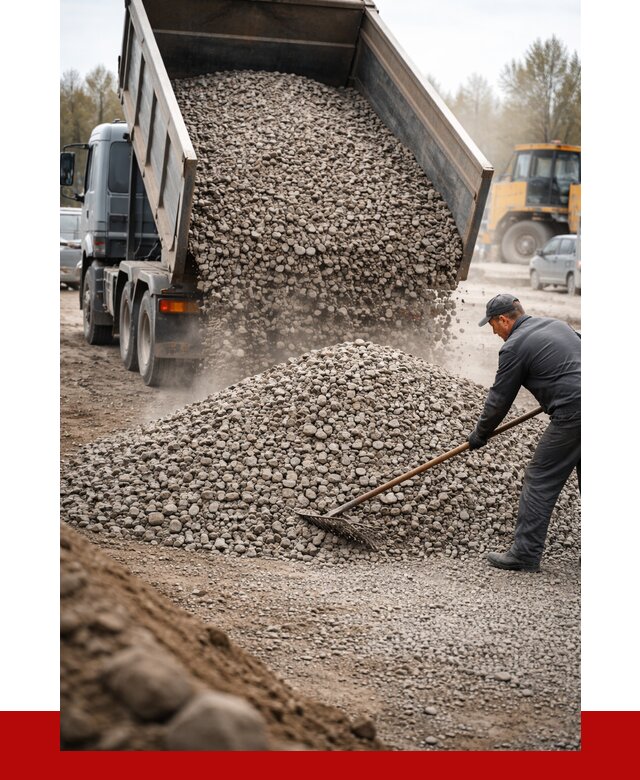 Гравий фракция 20-40 в Шадринске от 2585 р. доставка | ПРОНЕРУДШдр