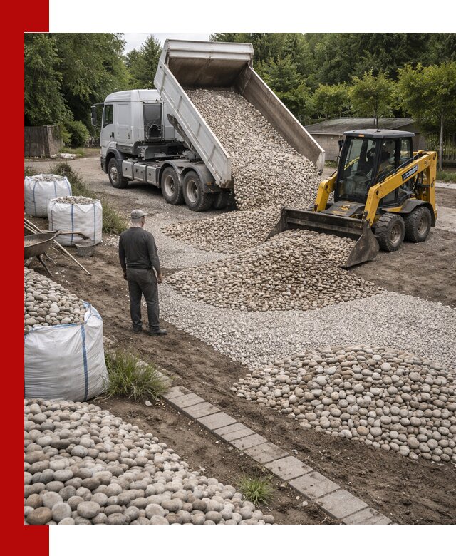 Доставка морской гальки оптом и в розницу в Шадринске