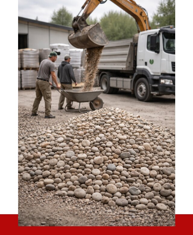 Галька декоративная в Шадринске от 3309 р. за куб | ПРОНЕРУДШдр