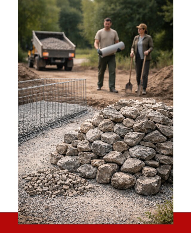 Камень для габионов фракция 100-200 в Шадринске от 4964 р. | ПРОНЕРУДШдр