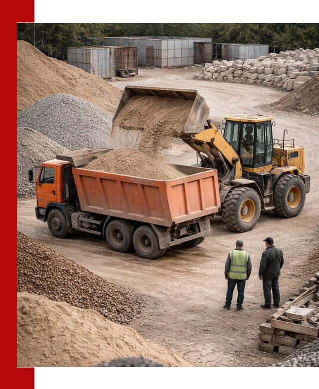 Доставка сыпучих смесей и смесей для стройки в Шадринске