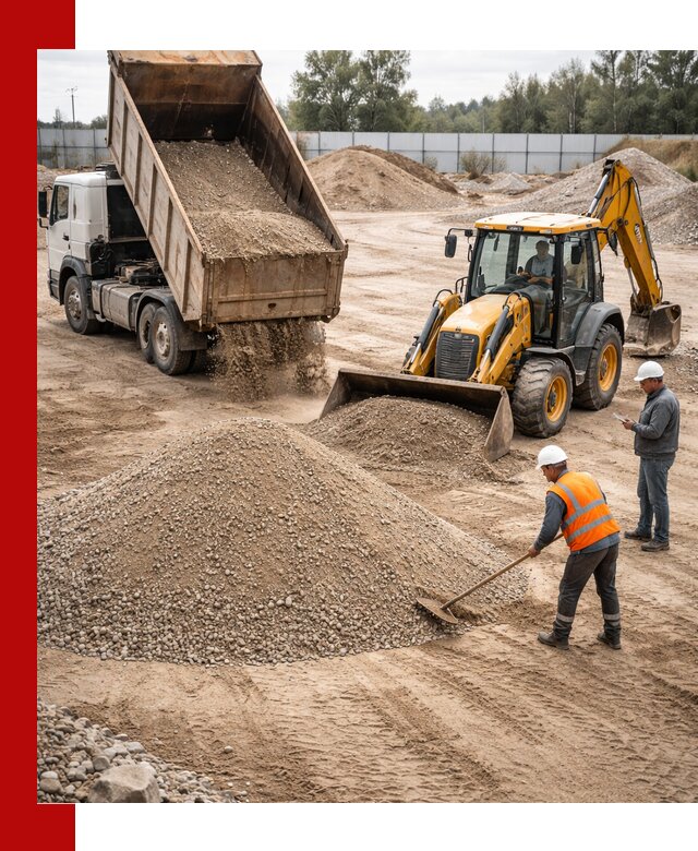 Поставка и доставка ПГС С4 в мешках и самосвалах в Шадринске