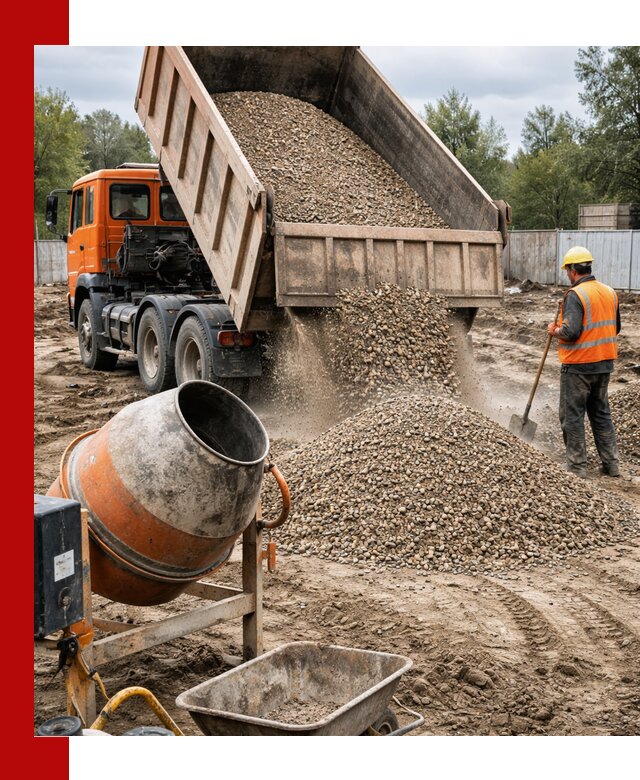 Опгс для бетона с доставкой самосвалом в Шадринске от производителя