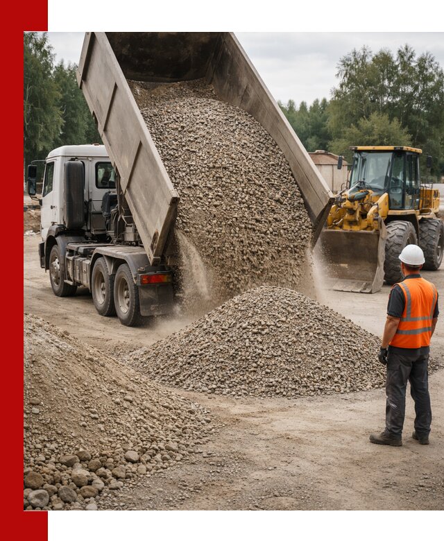 Доставка щпс в Шадринске — щебеночно-песчаная смесь под заборы и дорожки