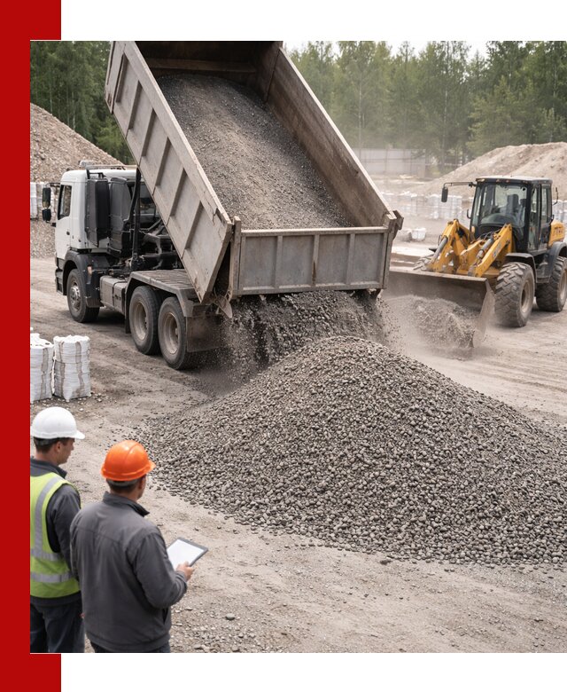 Доставка и продажа гранитного отсева 0-10 в Шадринске