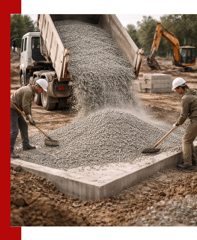 Доставка и продажа отсева для бетона в Шадринске