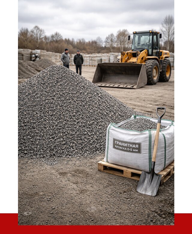 Купить гранитную крошку в Шадринске от 4964 р. с доставкой | ПРОНЕРУДШдр
