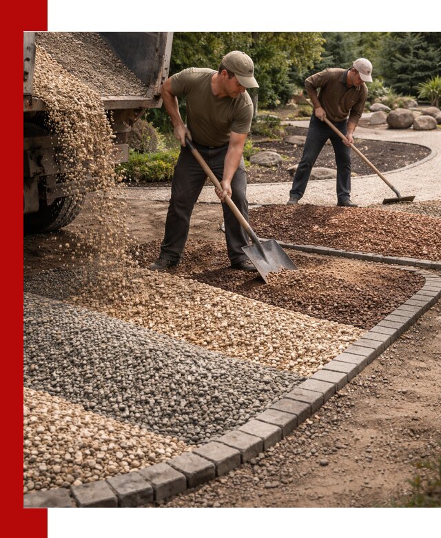 Декоративная крошка для ландшафта в Шадринске — продажа и доставка