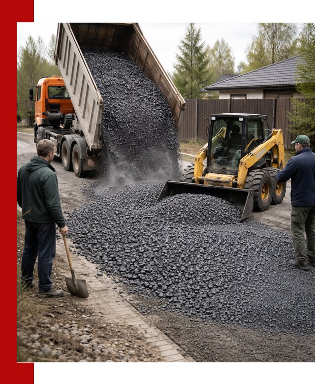 Крошка габбро с доставкой в Шадринске для строительных работ