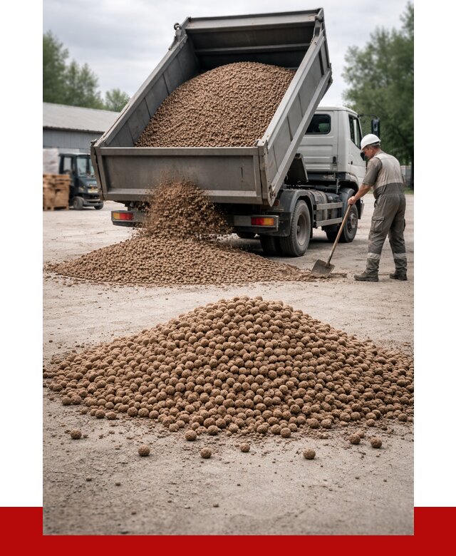 Керамзит с доставкой в Шадринске от 4343 р. за м3 | ПРОНЕРУДШдр