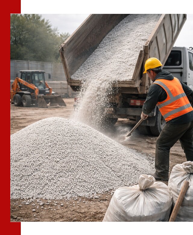 Доставка перлита вспученного в Шадринске оптом и в розницу