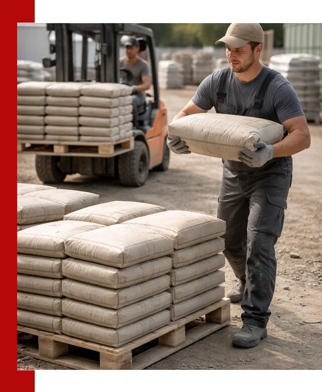 Доставка цемента в мешках оптом и в розницу в Шадринске