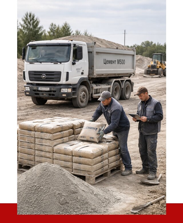 Купить цемент м500 с доставкой в Шадринске от 5377 р. | ПРОНЕРУДШдр