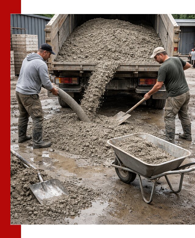 Цементно-песчаная смесь М150 доставка в Шадринске