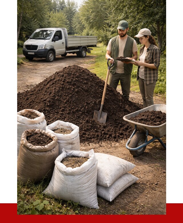 Купить грунт с доставкой в Шадринске от 4653 р. за м3 | ПРОНЕРУДШдр