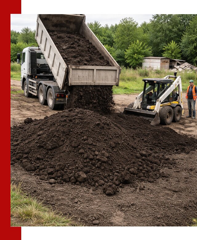 Поставка плодородной земли с доставкой самосвалом в Шадринске