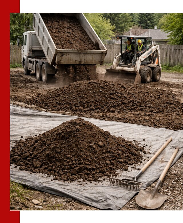 Грунт для отсыпки участка с доставкой в Шадринске