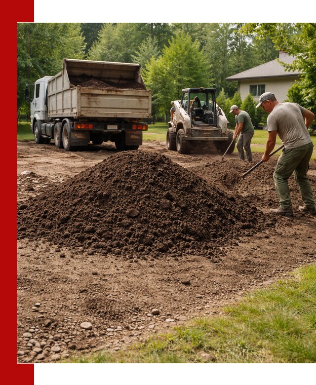 Доставка и укладка грунта для газона в Шадринске