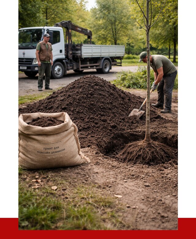 Грунт для посадки деревьев в Шадринске от 1241 р. | ПРОНЕРУДШдр