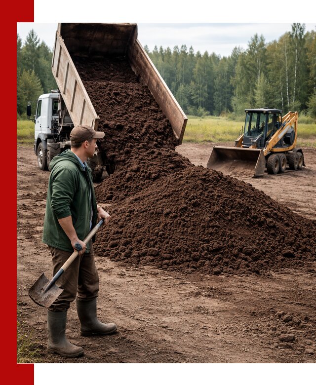 Купить верховой торф с доставкой в Шадринске для садоводства и растений