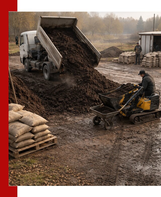 Кислый торф в доставке по выгодным ценам в Шадринске