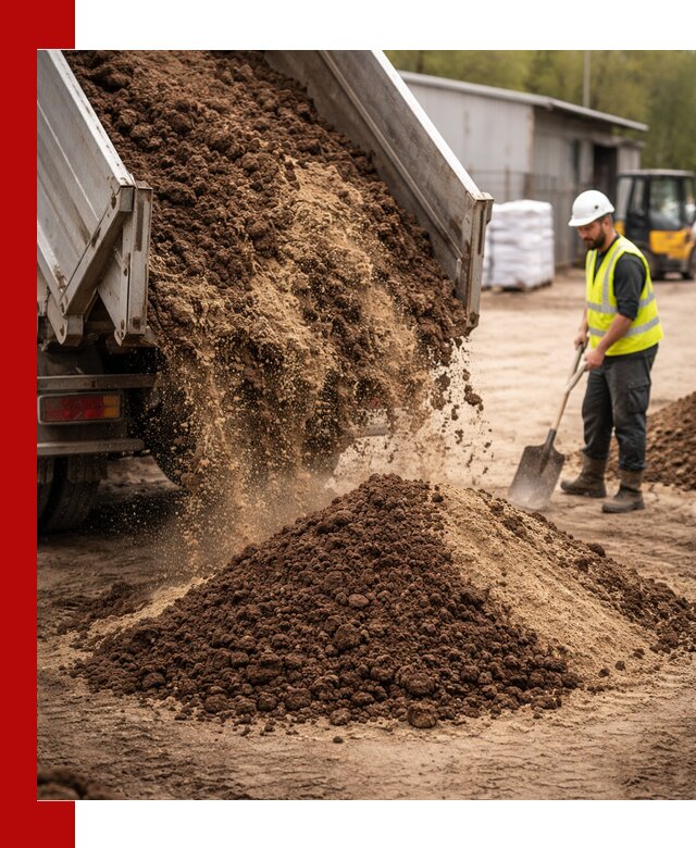 Доставка торфо-песчаной смеси в Шадринске для строительства и озеленения